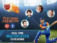 Cricket T20 2017-Multiplayer Game Screen Shot 5