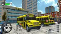 Virtual Kid High School Bus Driving simulator 2018 Screen Shot 3