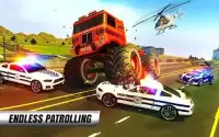 Police Car Simulator : Crime City Monster Chase 3D Screen Shot 1