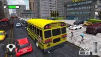 Virtual Kid High School Bus Driving simulator 2018 Screen Shot 1