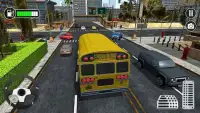 Virtual Kid High School Bus Driving simulator 2018 Screen Shot 2
