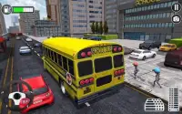 Virtual Kid High School Bus Driving simulator 2018 Screen Shot 5