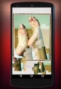 Barefoot Pedicure Feet Puzzle Screen Shot 1