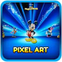 No Draw Disney Pixel Art : Color by Number