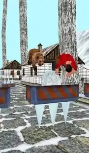 Temple Snow Escape Run Screen Shot 0