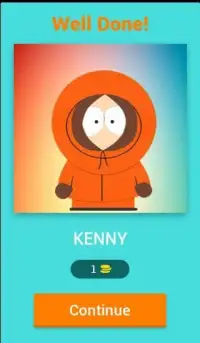 GUESS THE SOUTH PARK CHARACTERS Screen Shot 10