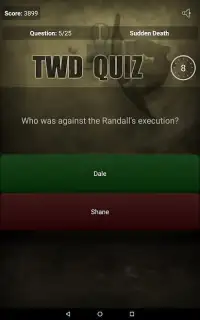 Quiz for The Walking Dead Screen Shot 7
