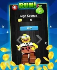 subway lego spongebob game runner Screen Shot 3
