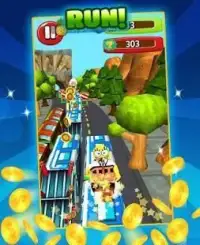 subway lego spongebob game runner Screen Shot 1