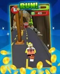 subway lego spongebob game runner Screen Shot 0