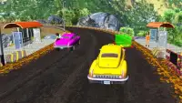 Yellow Taxi Vs Pink Taxi Racing: Crazy Taxi Sim 3D Screen Shot 2