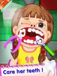 Crazy Kids Dentist - Live Surgery Dentist Hospital Screen Shot 8