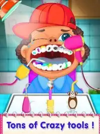 Crazy Kids Dentist - Live Surgery Dentist Hospital Screen Shot 0