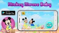 Mickey baby Minniye world Screen Shot 0