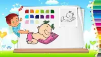 My tiny coloring book - Little kids Colouring book Screen Shot 1