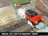 Extreme Jeep Stunts Driving: Jeep Car Stunt Racing Screen Shot 0