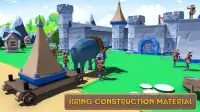 Puri Bangunan Permainan Konstruksi - Kota Builder Screen Shot 3