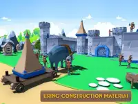 Puri Bangunan Permainan Konstruksi - Kota Builder Screen Shot 8