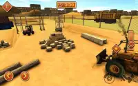आधुनिक शहर साइट निर्माण ट्रक 3 डी सिम खेल Screen Shot 5