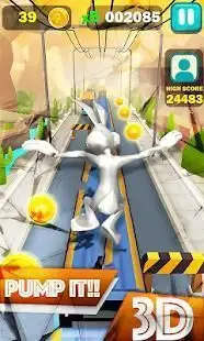 Looney Dash : Free Subway Bunny Adventure Screen Shot 1