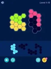 Amazing Hexagon Fit Puzzle Screen Shot 5