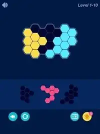 Amazing Hexagon Fit Puzzle Screen Shot 0