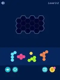 Amazing Hexagon Fit Puzzle Screen Shot 2