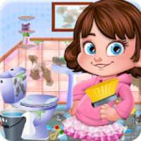 Barbie Bathroom Cleaner Girl Games