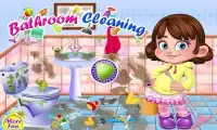 Barbie Bathroom Cleaner Girl Games Screen Shot 6