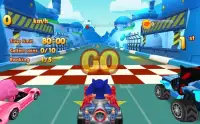 Sonic Chibi Race: 3D Free Kart & Car Racing Game Screen Shot 7
