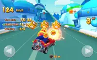 Sonic Chibi Race: 3D Free Kart & Car Racing Game Screen Shot 3