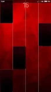 Red Piano Game Screen Shot 1