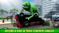 Angry Giant Lizard - City Attack Simulator Screen Shot 0