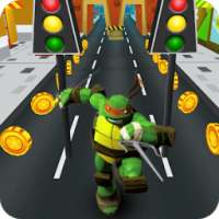 Subway Ninja Turtle Run