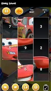 The Cars Radiator Spring Puzzles Screen Shot 4