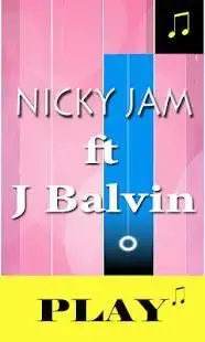 Nicky Jam Piano Tiles Screen Shot 2