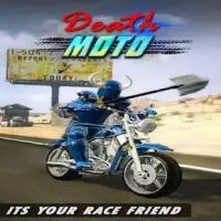 Death moto high way rider Screen Shot 1