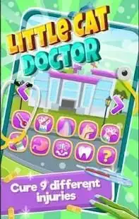 Little Doctor Pets : Pet Vet Kitties Game Screen Shot 4