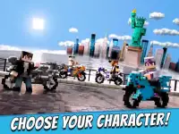 Blocky Motorbikes - Racing Competition Game Screen Shot 4