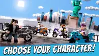 Blocky Motorbikes - Racing Competition Game Screen Shot 0