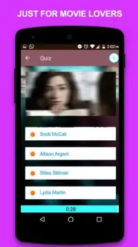 Teen Wolf Quiz Screen Shot 1
