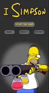 Simpson: il Quiz Screen Shot 1