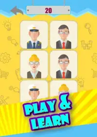 Memory game - workers Screen Shot 6