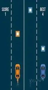 double cars driving : brain challenge Screen Shot 1