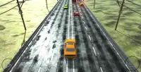 Endless Car Racing on Highway in Heavy Traffic Screen Shot 2