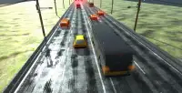 Endless Car Racing on Highway in Heavy Traffic Screen Shot 5