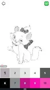 Pet Pixel Art Coloring By Number Screen Shot 4