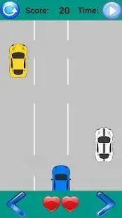 Racing car game Screen Shot 1