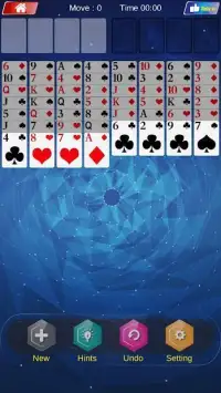 FreeCell Solitaire Screen Shot 0