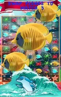 Sea Crush : Free Underwater Blast Game Screen Shot 1